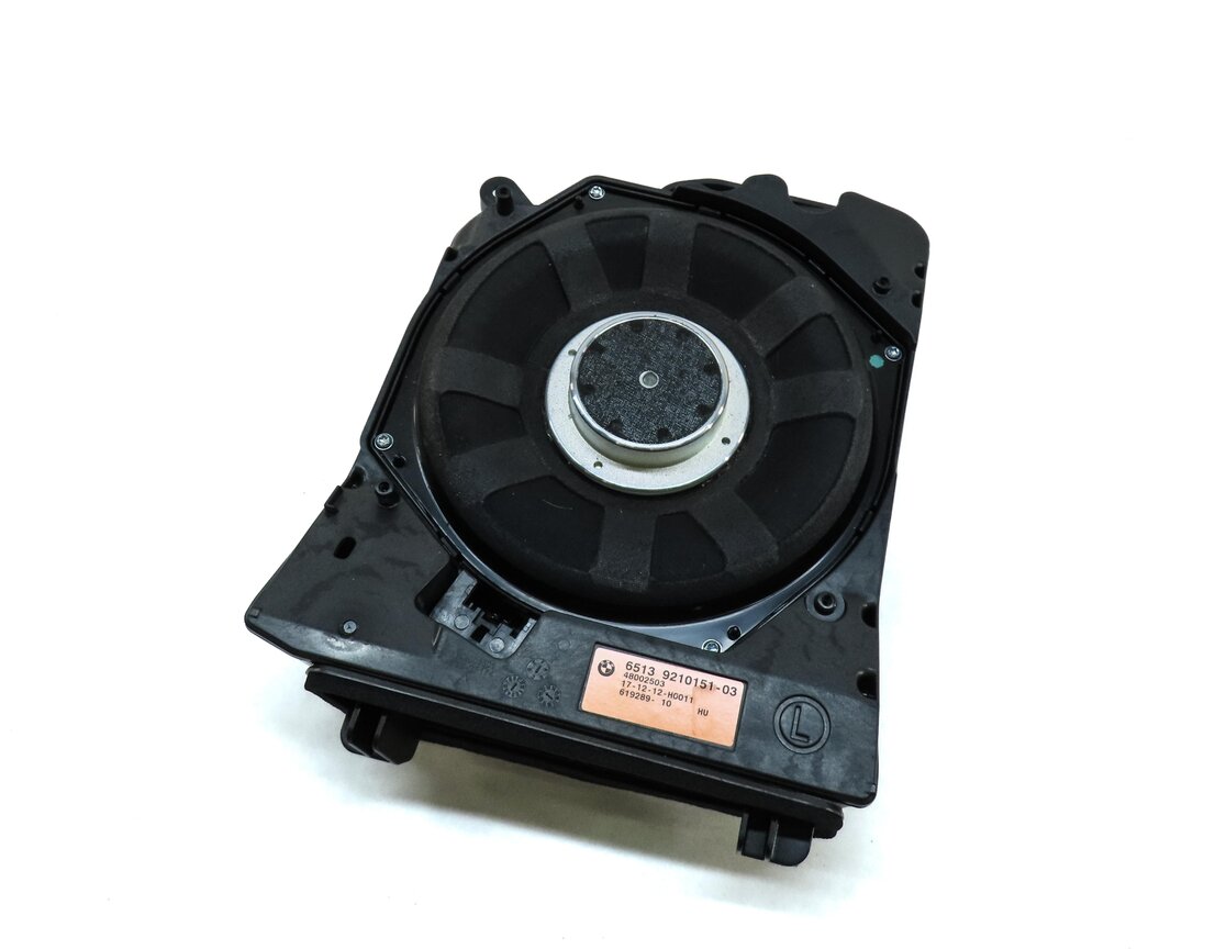 Thumbnail 6: 2013 BMW 335i SEDAN (F30) LEFT & RIGHT RADIO STEREO SUBWOOFER SPEAKER SET 2