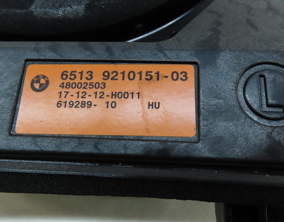 Thumbnail 8: 2013 BMW 335i SEDAN (F30) LEFT & RIGHT RADIO STEREO SUBWOOFER SPEAKER SET 2