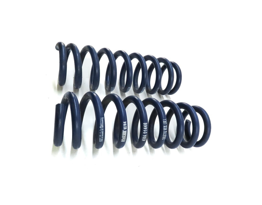 Thumbnail 4: 2013 BMW 335i SEDAN (F30) REAR LEFT & RIGHT SPORT SUSPENSION COIL SPRING SET 2