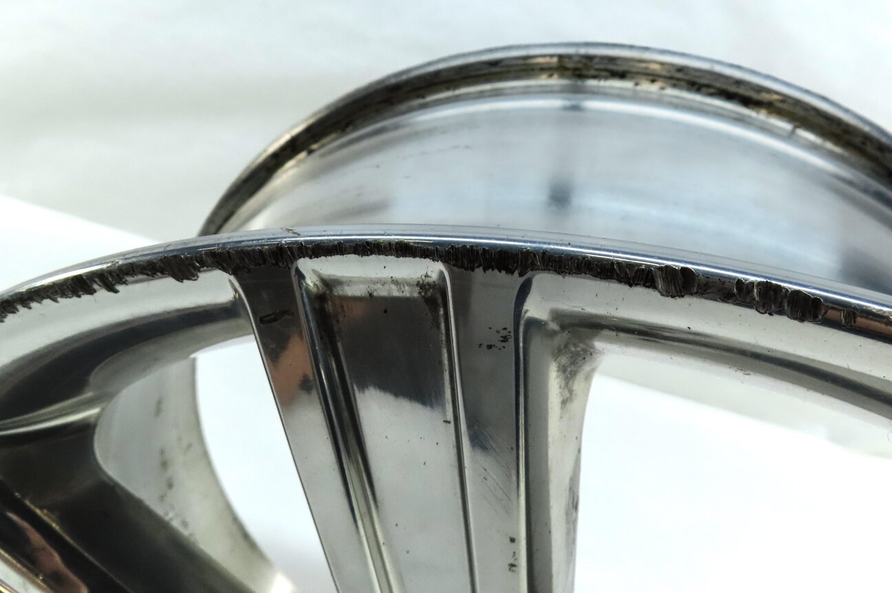Thumbnail 6: 2012-2019 RANGE ROVER EVOQUE (L538) 20x8 POLISHED ALLOY 9 SPOKE TIRE WHEEL RIM