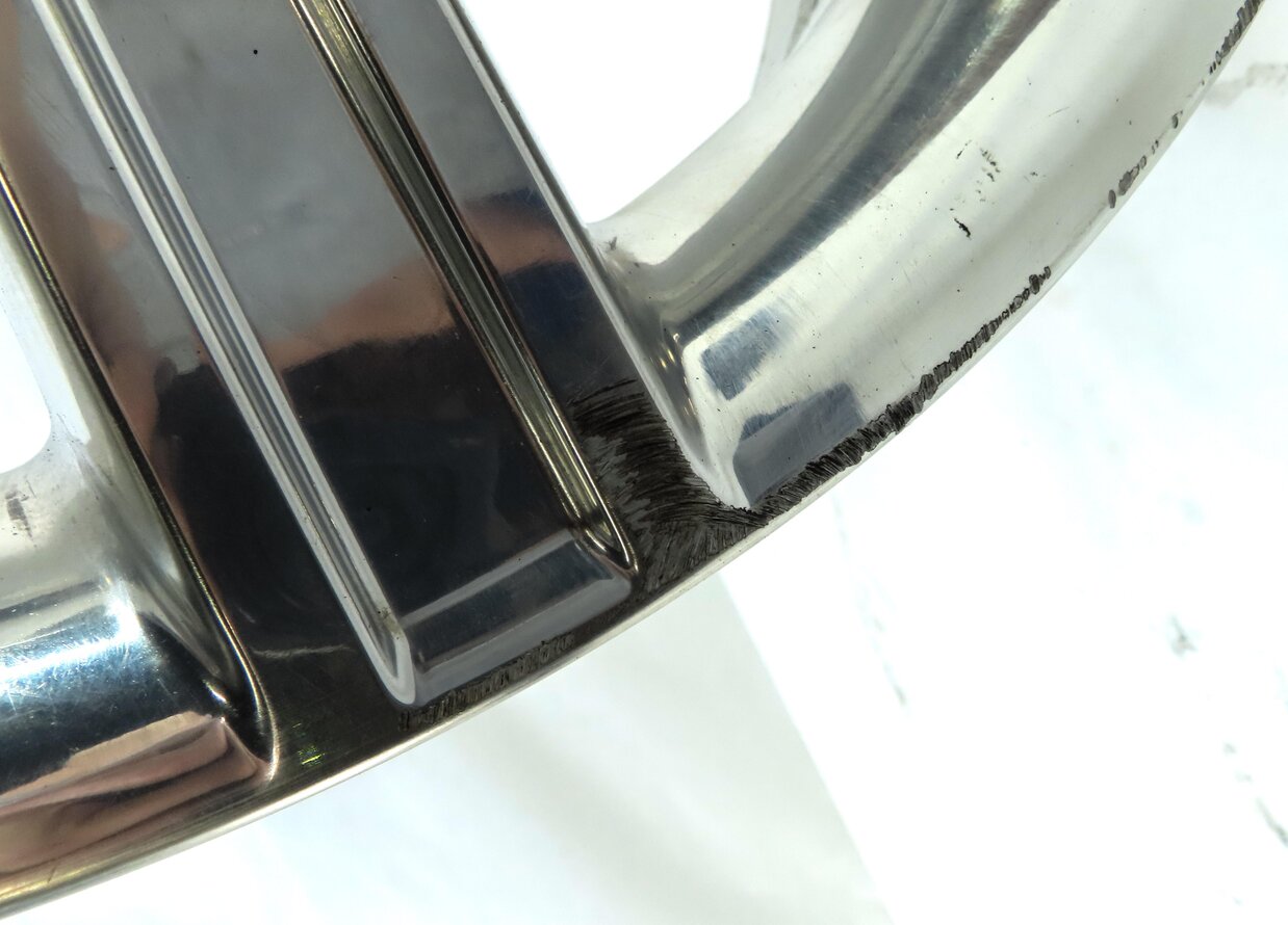 Thumbnail 7: 2012-2019 RANGE ROVER EVOQUE (L538) 20x8 POLISHED ALLOY 9 SPOKE TIRE WHEEL RIM