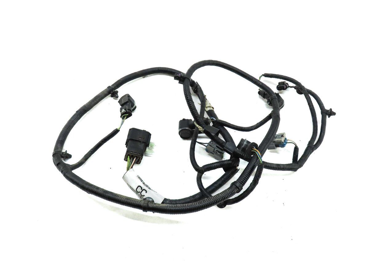 Thumbnail 2: 2016 RANGE ROVER EVOQUE (L538) REAR PARK ASSIST PDC SENSOR SET4 BLACK & HARNESS