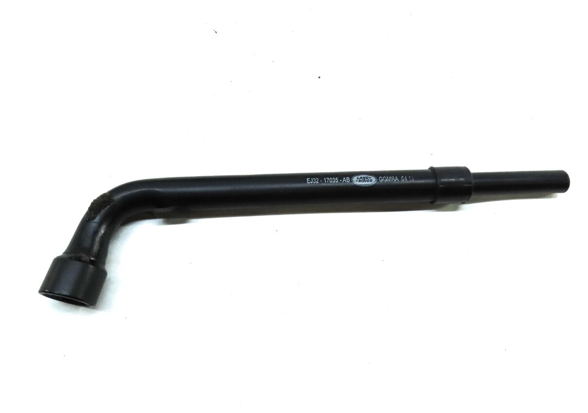 Thumbnail 4: 12-19 RANGE ROVER EVOQUE (L538) EMERGENCY SPARE TIRE SCISSOR JACK & LUG WRENCH