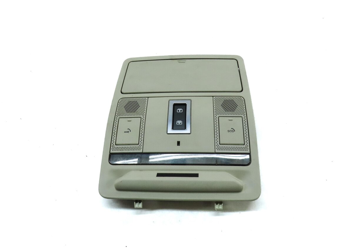 Thumbnail 2: 2016 LAND RANGE ROVER EVOQUE (L538) FRONT ROOF DOME LIGHT w/ SWITCHES (IVORY)