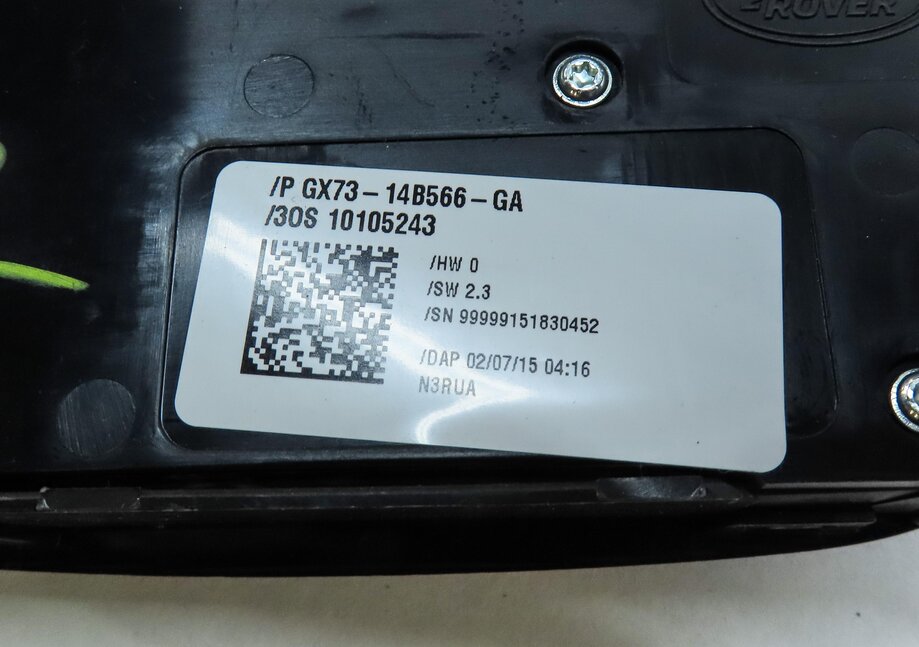 Thumbnail 11: 2012-2019 RANGE ROVER EVOQUE (L538) LEFT DRIVER MEMORY SEAT POSITION SWITCH