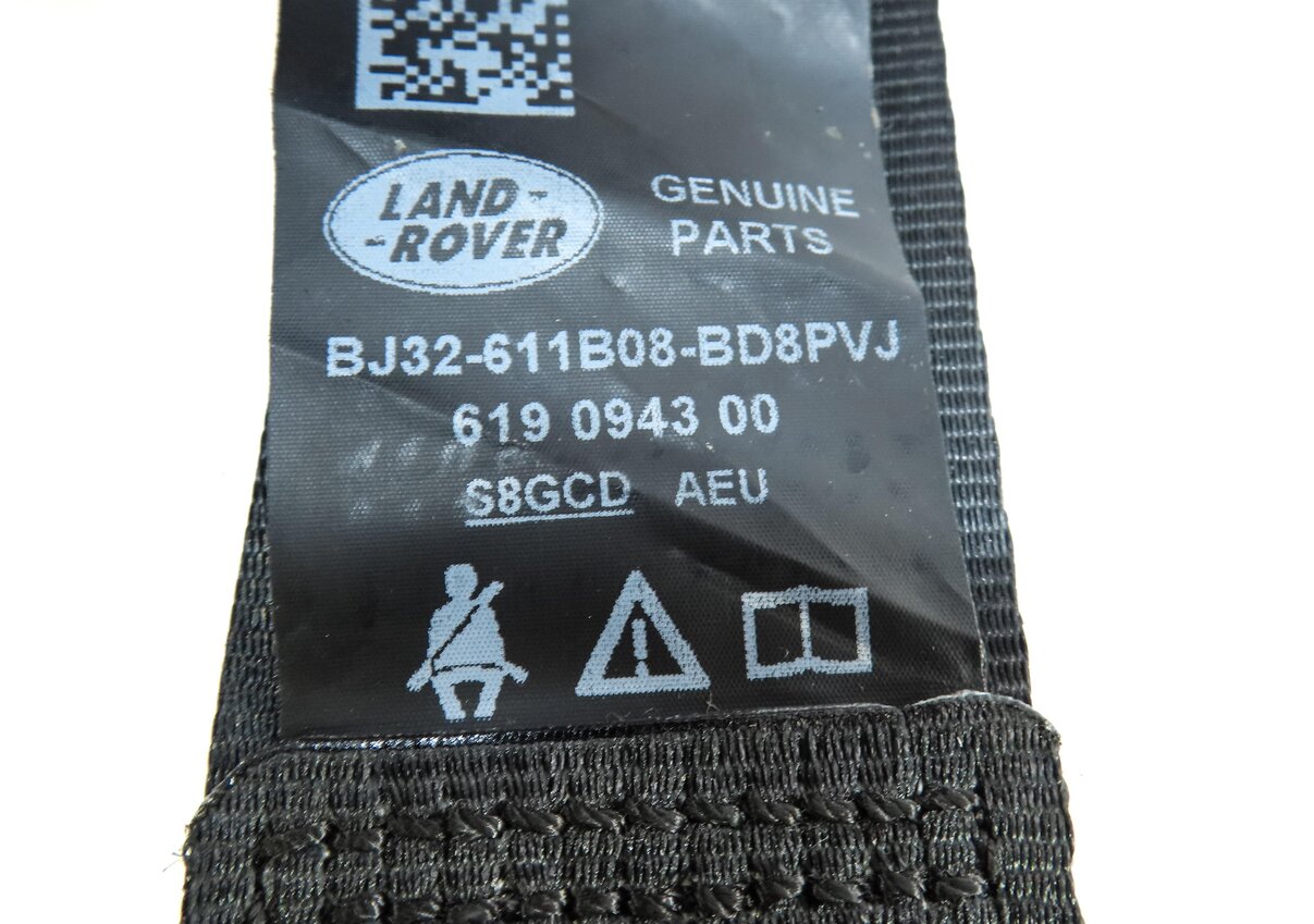 Thumbnail 5: 12-18 RANGE ROVER EVOQUE (L538) RIGHT FRONT PASSENGER SEATBELT RETRACTOR (BLACK)