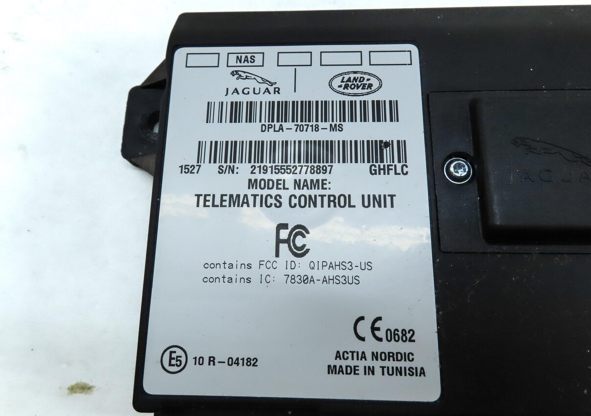 Thumbnail 5: 2016 LAND RANGE ROVER EVOQUE L538 CELL PHONE BLUETOOTH TELEMATICS CONTROL MODULE