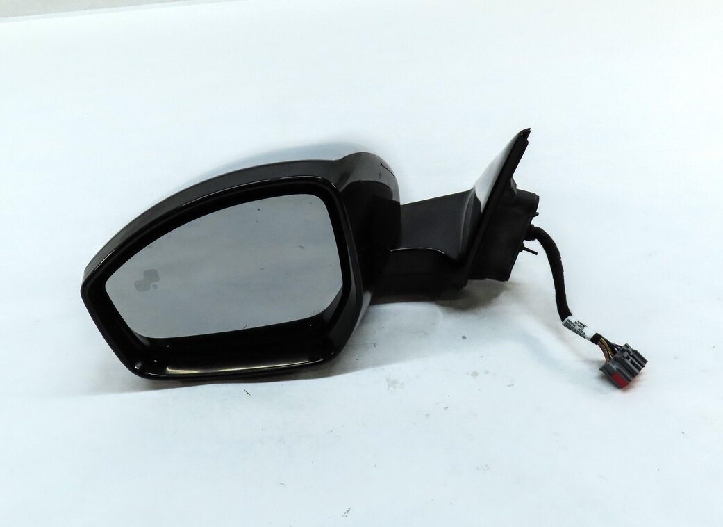 14-17 RANGE ROVER EVOQUE (L538) LEFT PFOLD HEAT BLIND SPOT DOOR MIRROR (WHITE)