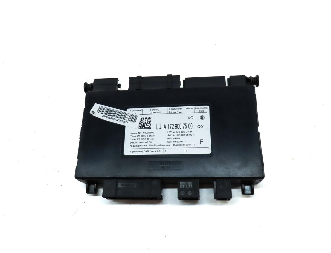 Thumbnail 2: 2013 MERCEDES E-CLASS COUPE (W207) FRONT LEFT DRIVER SEAT CONTROL MODULE