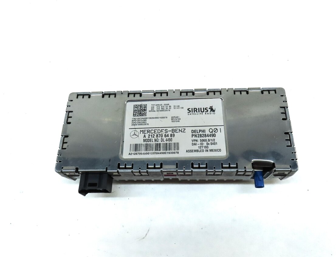 Thumbnail 2: 2010-2016 MERCEDES B C E ML SL CLS (W204 W166 W212 X204) SIRIUS SATELLITE MODULE