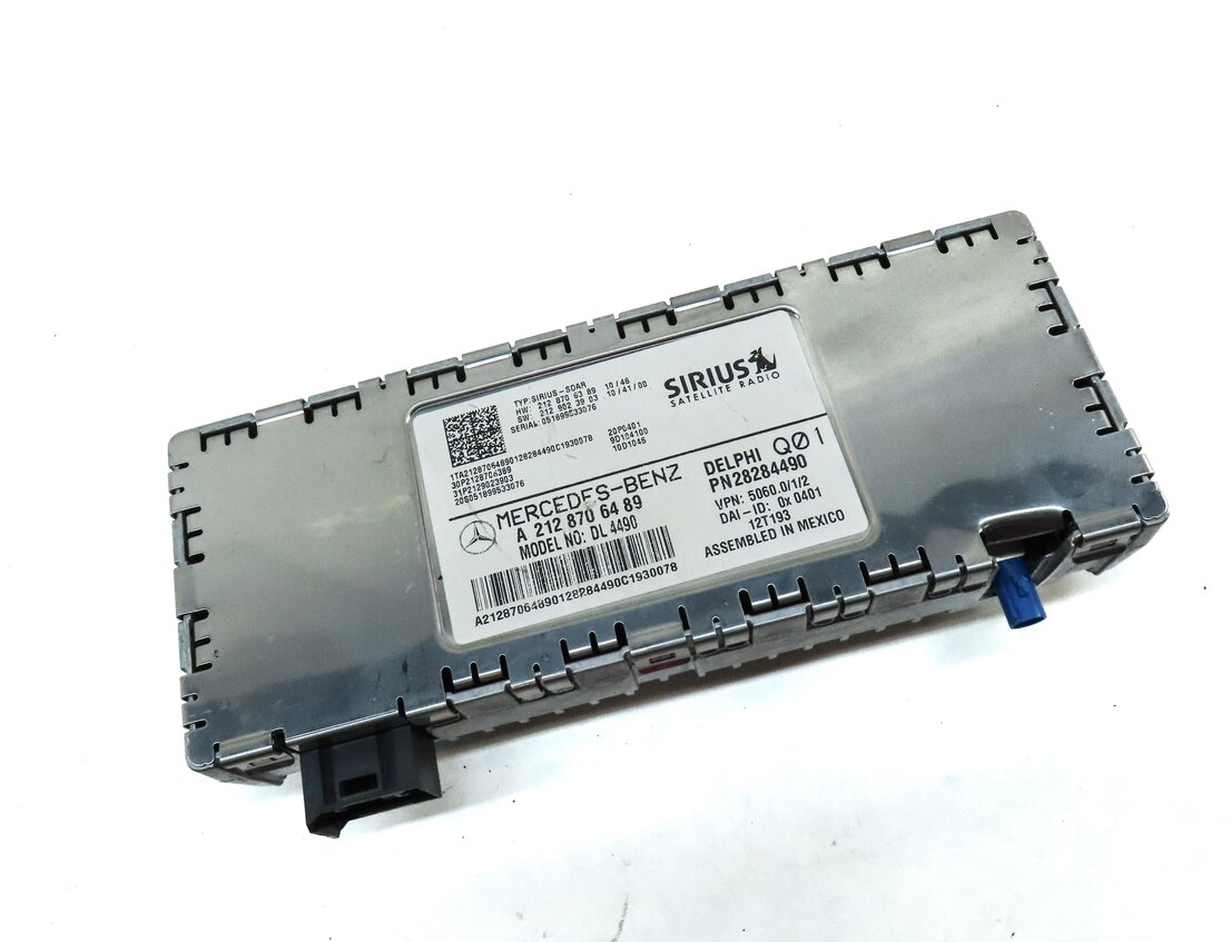 Thumbnail 3: 2010-2016 MERCEDES B C E ML SL CLS (W204 W166 W212 X204) SIRIUS SATELLITE MODULE