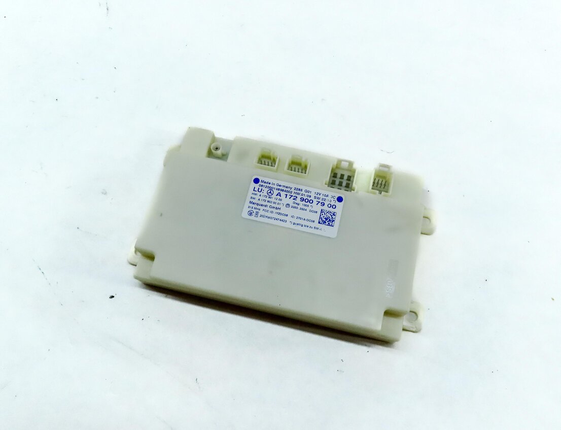Thumbnail 1: 12-15 MERCEDES C E GLK SLK SLS (W204 W207 W172 W197) KEYLESS GO CONTROL MODULE