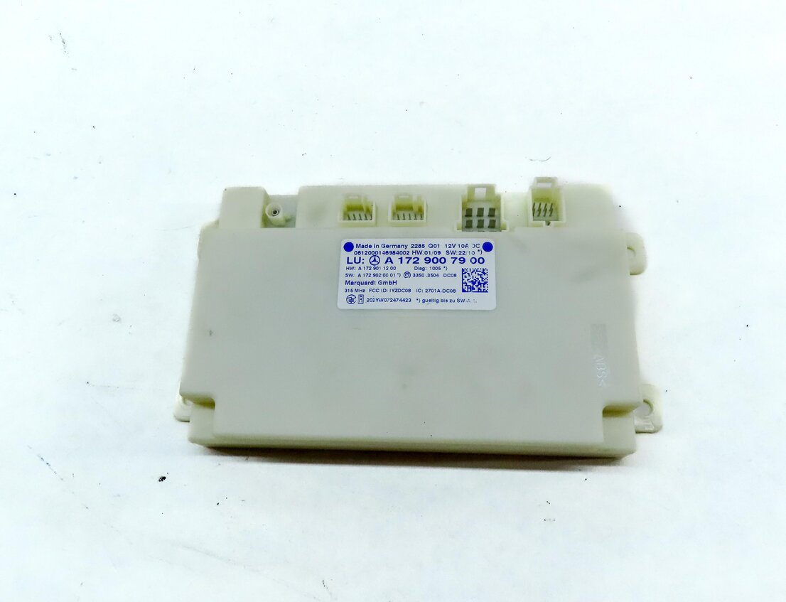 Thumbnail 2: 12-15 MERCEDES C E GLK SLK SLS (W204 W207 W172 W197) KEYLESS GO CONTROL MODULE