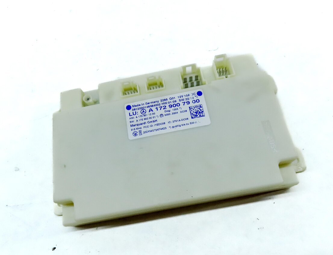 Thumbnail 3: 12-15 MERCEDES C E GLK SLK SLS (W204 W207 W172 W197) KEYLESS GO CONTROL MODULE