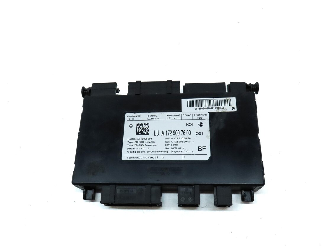Thumbnail 2: 2013 MERCEDES E-CLASS COUPE (W207) FRONT RIGHT PASSENGER SEAT CONTROL MODULE