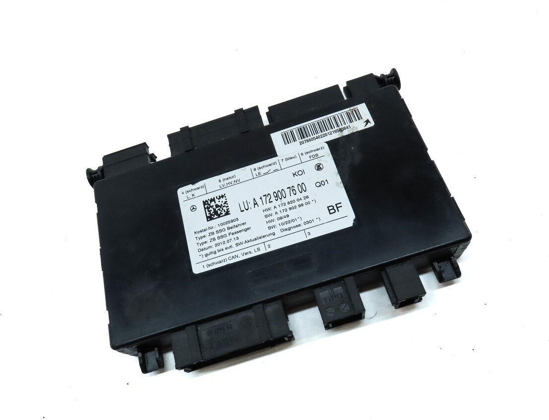 Thumbnail 3: 2013 MERCEDES E-CLASS COUPE (W207) FRONT RIGHT PASSENGER SEAT CONTROL MODULE