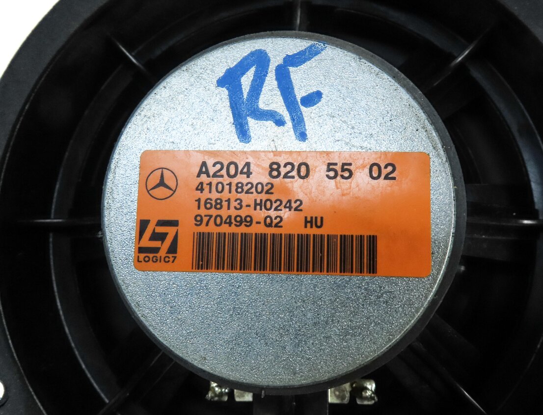 Thumbnail 11: 2013 MERCEDES E-CLASS COUPE (W207) WOOFER MIDRANGE TWEETER LOGIC 7 SPEAKER SET10