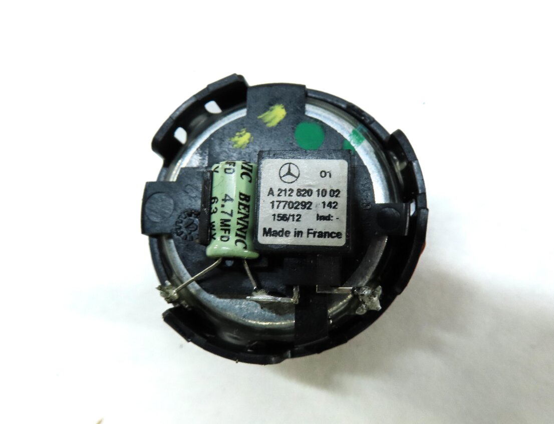 Thumbnail 13: 2013 MERCEDES E-CLASS COUPE (W207) WOOFER MIDRANGE TWEETER LOGIC 7 SPEAKER SET10