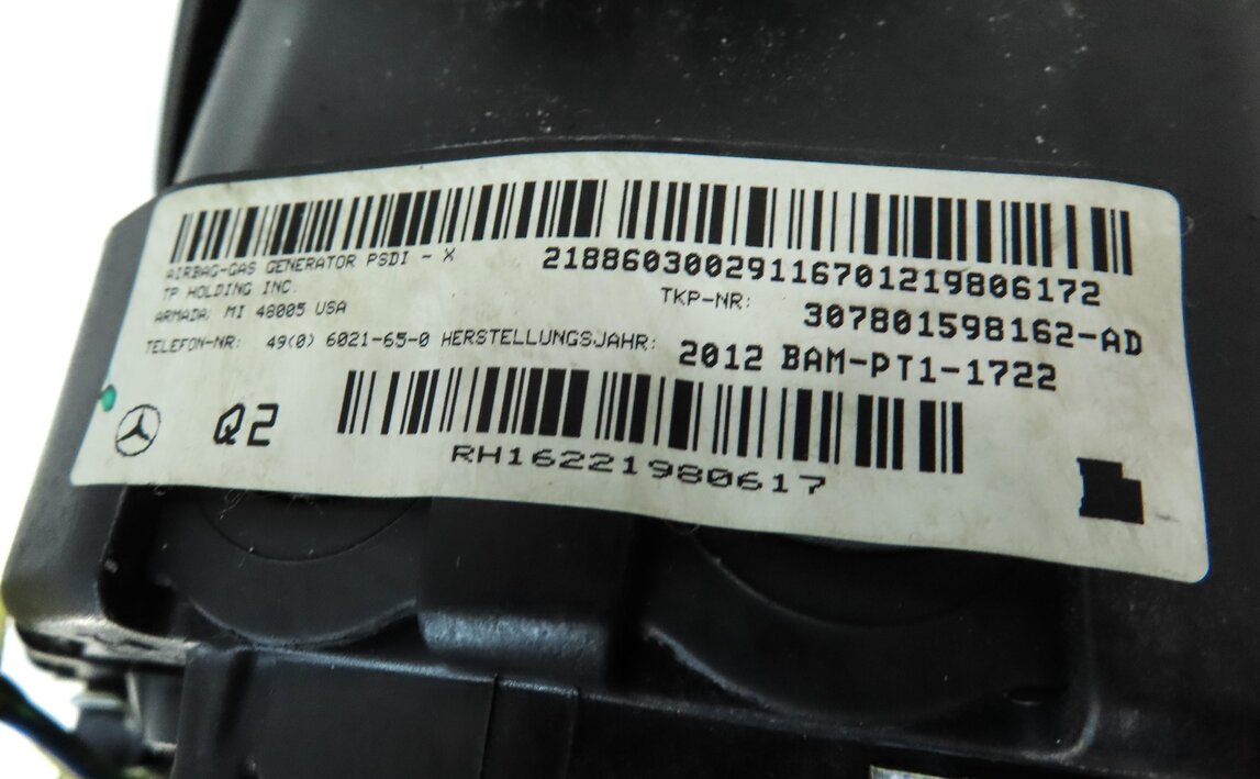 Thumbnail 6: 12-17 MERCEDES E250 E350 E400 E550 GLK250 GLK350 CLS550 STEERING WHEEL AIRBAG