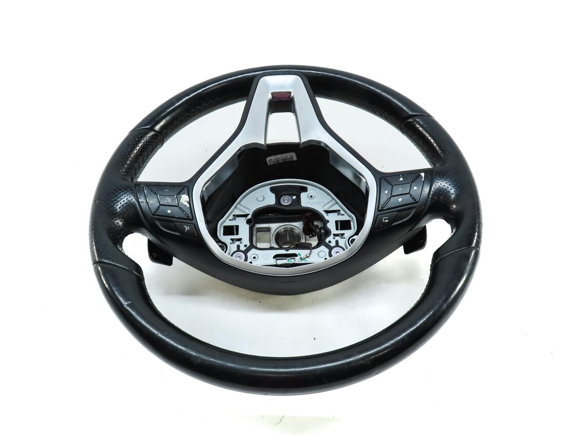 Thumbnail 4: 12-13 MERCEDES E CLS W207 W212 3 SPOKE HEATED SPORT STEERING WHEEL (LANE ASSIST)
