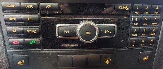 Thumbnail 2: 2013 MERCEDES E CLS CLASS (W207 W212 W218) RADIO PHONE COMMAND STEREO HEAD UNIT