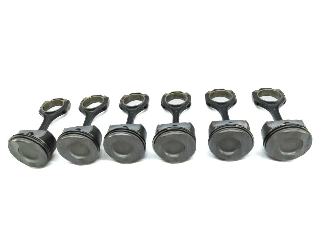 Thumbnail 3: 12-18 MERCEDES C300 C350 E350 GLE350 GLK350 ML350 SLK350 SLK350 3.5L PISTON SET6
