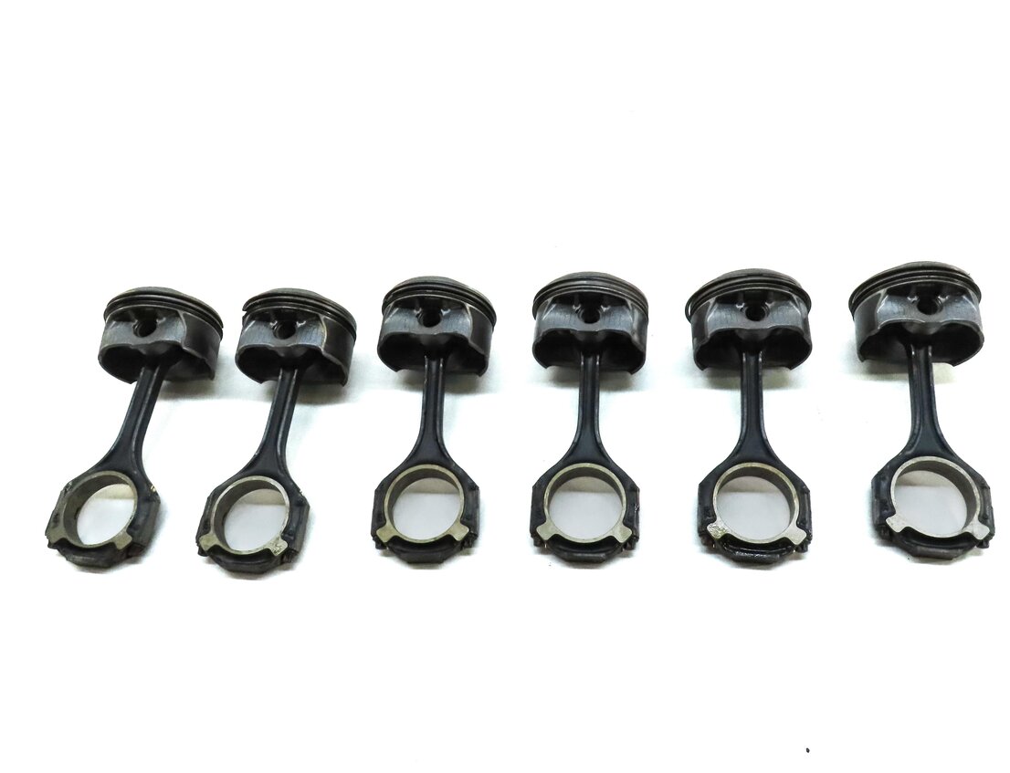 Thumbnail 5: 12-18 MERCEDES C300 C350 E350 GLE350 GLK350 ML350 SLK350 SLK350 3.5L PISTON SET6