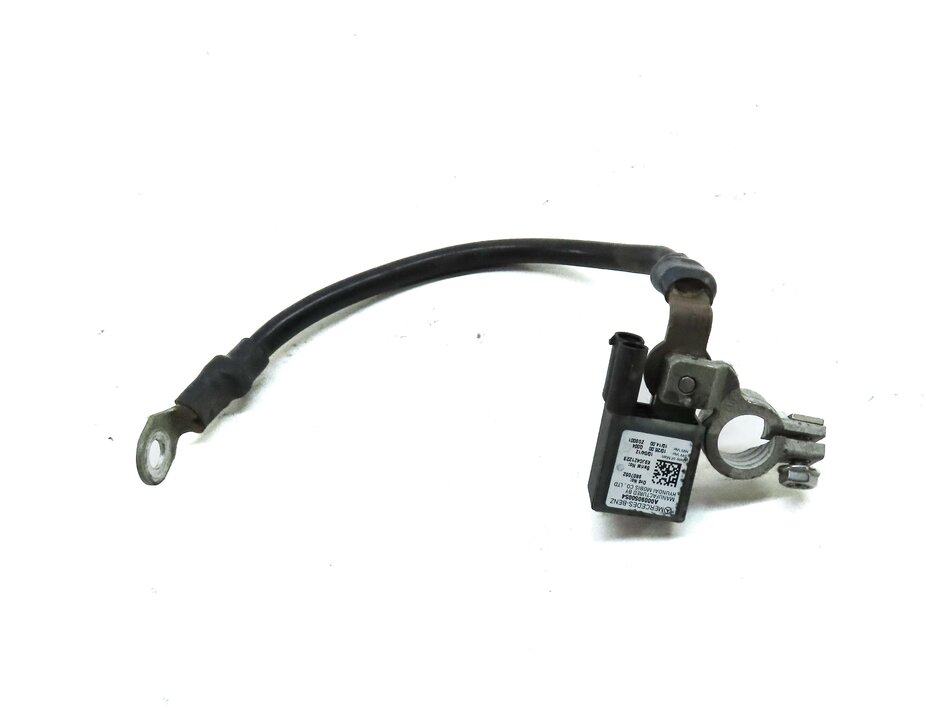 Thumbnail 3: 2013 MERCEDES E-CLASS COUPE (W207) NEGATIVE BATTERY CABLE w/ IBS MODULE