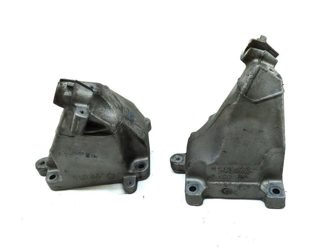 Thumbnail 2: 2013 MERCEDES E-CLASS COUPE (W207) 3.5L M276 ENGINE LEFT RIGHT MOUNT BRACKET SET