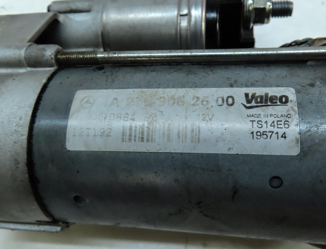 Thumbnail 5: 12-19 MERCEDES C350 E350 GLE350 GLE400 ML350 R350 SLK350 3.5L M276 STARTER MOTOR