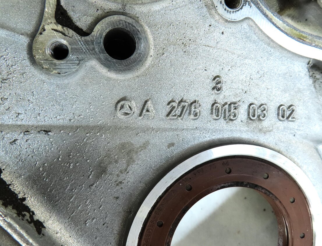 Thumbnail 7: 12-20 C E GLC GLE GLK ML S SLC CLS SLK (W204 W212 W166) 3.5L M276 TIMING COVER