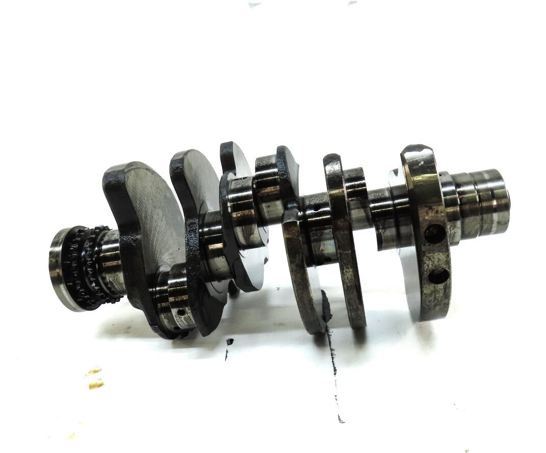 Thumbnail 2: 2010 AUDI Q7 (4L) 3.0L CATA TDI DIESEL ENGINE CRANKSHAFT CRANK SHAFT ASSEMBLY