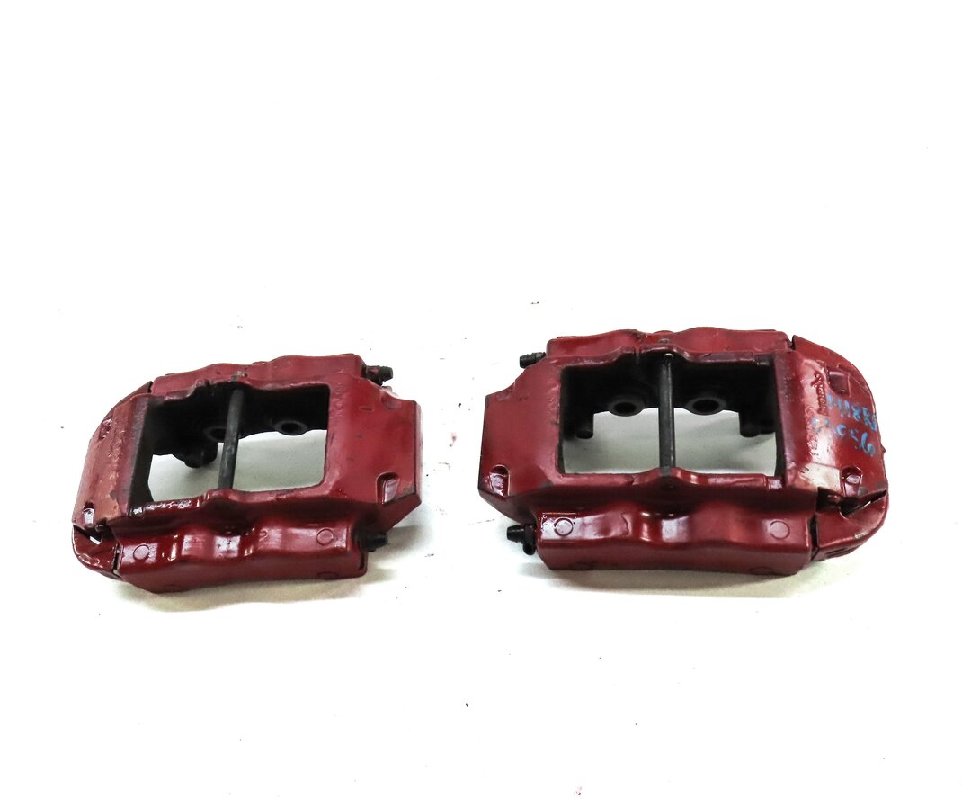 Thumbnail 2: 04-15 VW TOUAREG AUDI Q7 (4L) REAR LEFT & RIGHT DISC BRAKE CALIPER SET-2 BREMBO