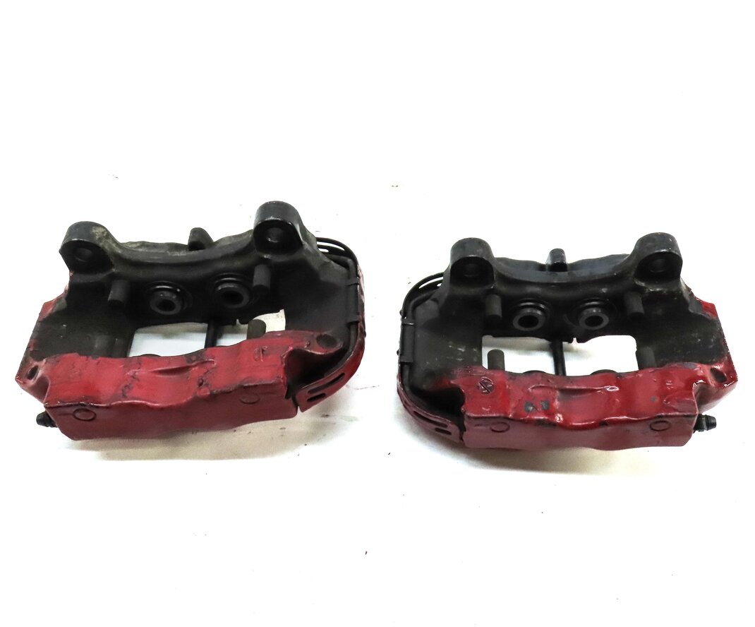 Thumbnail 5: 04-15 VW TOUAREG AUDI Q7 (4L) REAR LEFT & RIGHT DISC BRAKE CALIPER SET-2 BREMBO