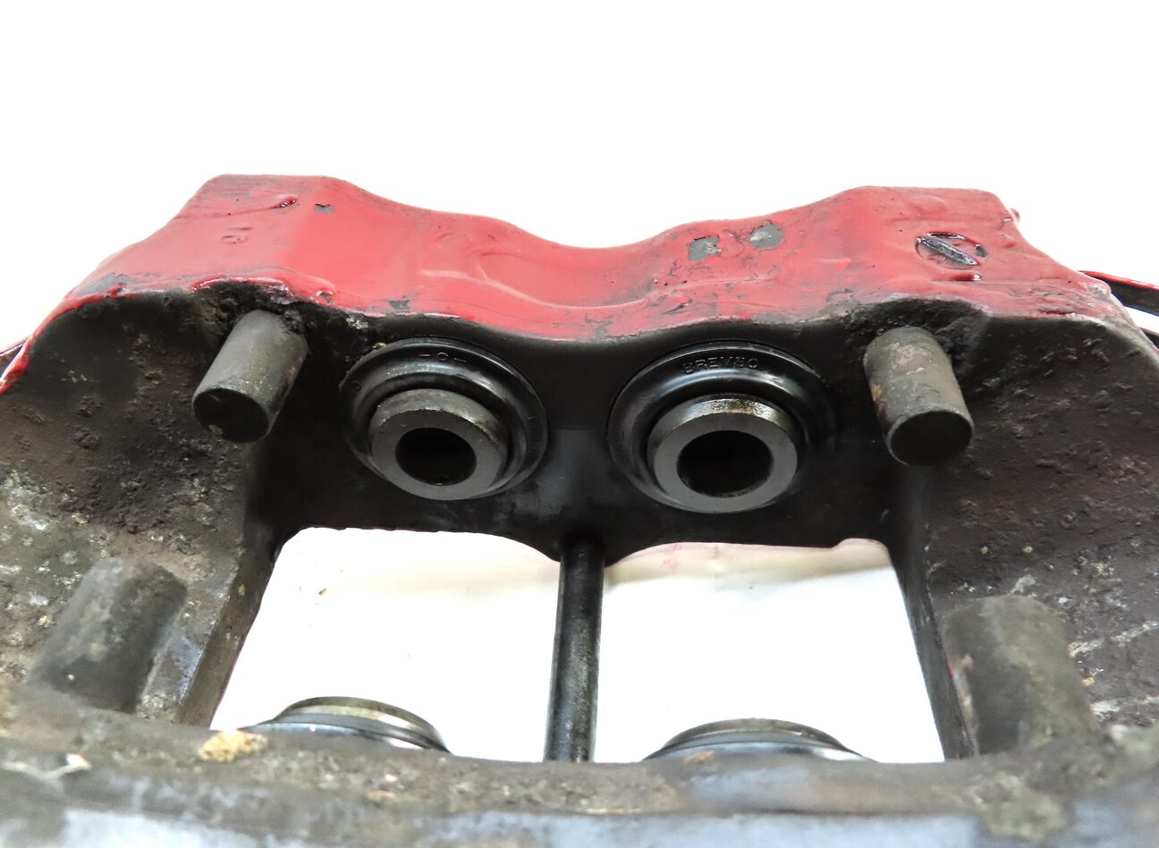 Thumbnail 7: 04-15 VW TOUAREG AUDI Q7 (4L) REAR LEFT & RIGHT DISC BRAKE CALIPER SET-2 BREMBO