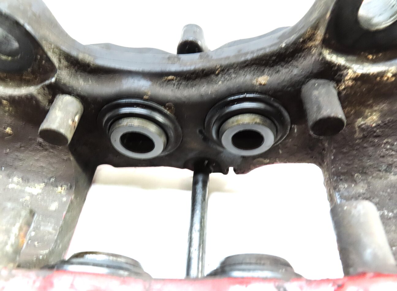 Thumbnail 8: 04-15 VW TOUAREG AUDI Q7 (4L) REAR LEFT & RIGHT DISC BRAKE CALIPER SET-2 BREMBO