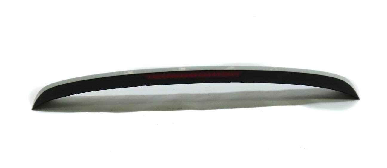 Thumbnail 2: 07-15 AUDI Q7 (4L) REAR SPOILER WING w/ 3rd THIRD BRAKE LIGHT LAMP (IBIS WHITE)
