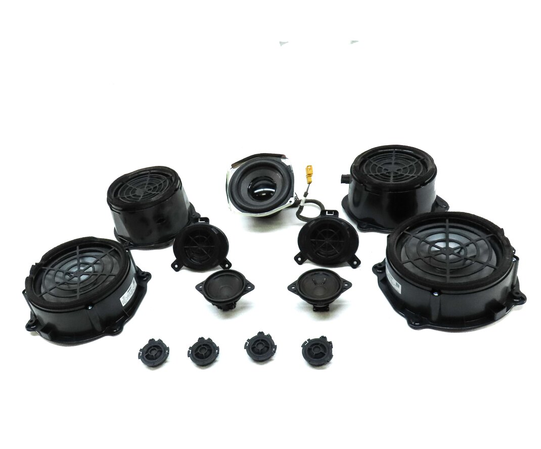 Thumbnail 2: 2010 AUDI Q7 (4L) RADIO STEREO BOSE AUDIO SUB SUBWOOFER TWEETER SPEAKER SET-13