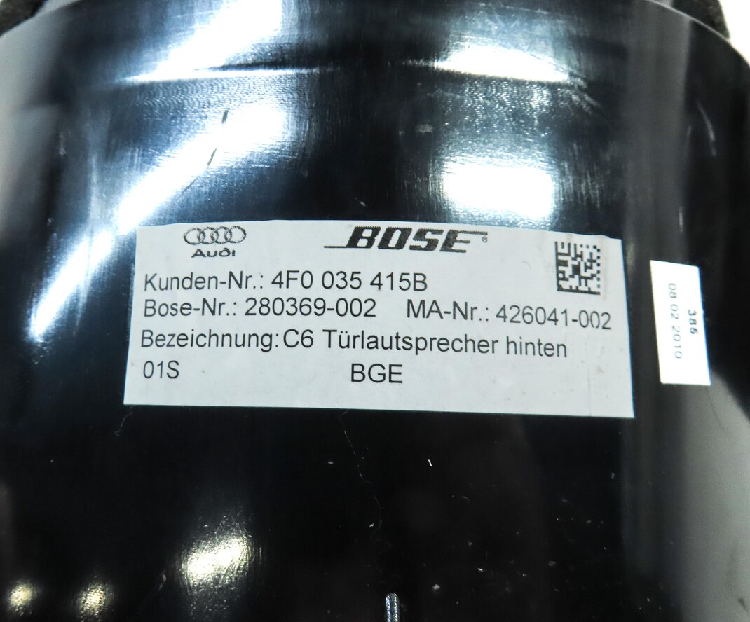 Thumbnail 5: 2010 AUDI Q7 (4L) RADIO STEREO BOSE AUDIO SUB SUBWOOFER TWEETER SPEAKER SET-13