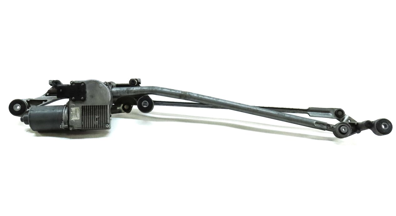 Thumbnail 2: 2007-2015 AUDI Q7 (4L) FRONT WINDSHIELD WIPER MOTOR w/ LINKAGE