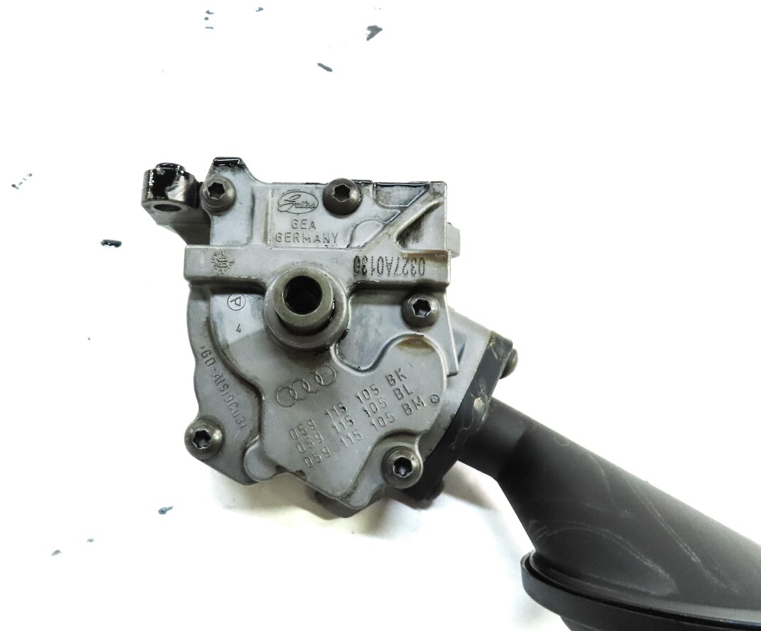 Thumbnail 6: 2010 AUDI Q7 (4L) 3.0L TDI DIESEL ENGINE MECHANICAL OIL PUMP w/ PICKUP TUBE