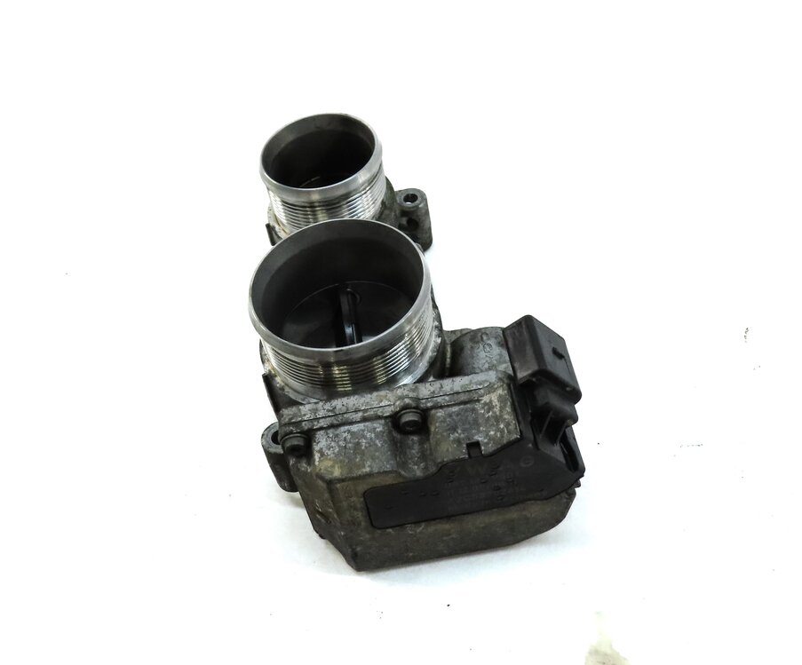 Thumbnail 1: 2010 AUDI Q7 (4L) 3.0L TDI DIESEL ENGINE DUAL FLAP INTAKE VALVE THROTTLE BODY