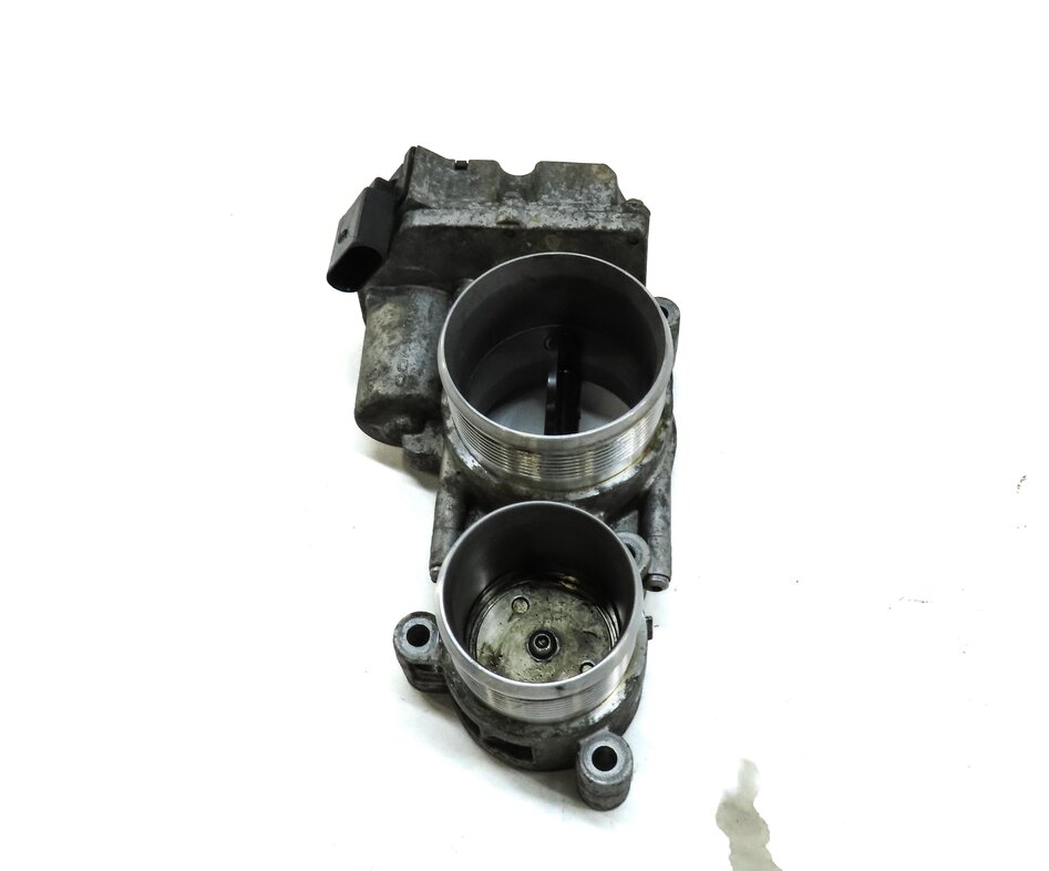 Thumbnail 3: 2010 AUDI Q7 (4L) 3.0L TDI DIESEL ENGINE DUAL FLAP INTAKE VALVE THROTTLE BODY