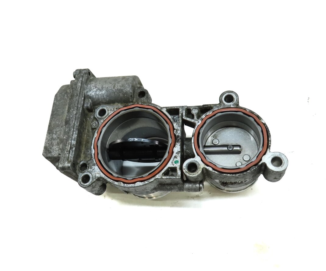 Thumbnail 5: 2010 AUDI Q7 (4L) 3.0L TDI DIESEL ENGINE DUAL FLAP INTAKE VALVE THROTTLE BODY