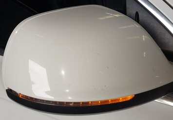 Thumbnail 2: 10-12 AUDI Q7 (4L) RIGHT P-FOLD AUTODIM HEATED MEMORY DOOR MIRROR (IBIS WHITE)