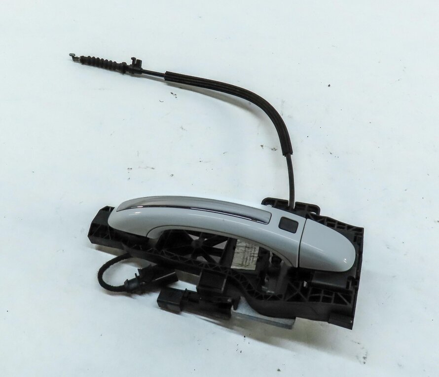 2007-2015 AUDI Q7 (4L) REAR RIGHT KEYLESS ENTRY DOOR HANDLE (IBIS WHITE T9)