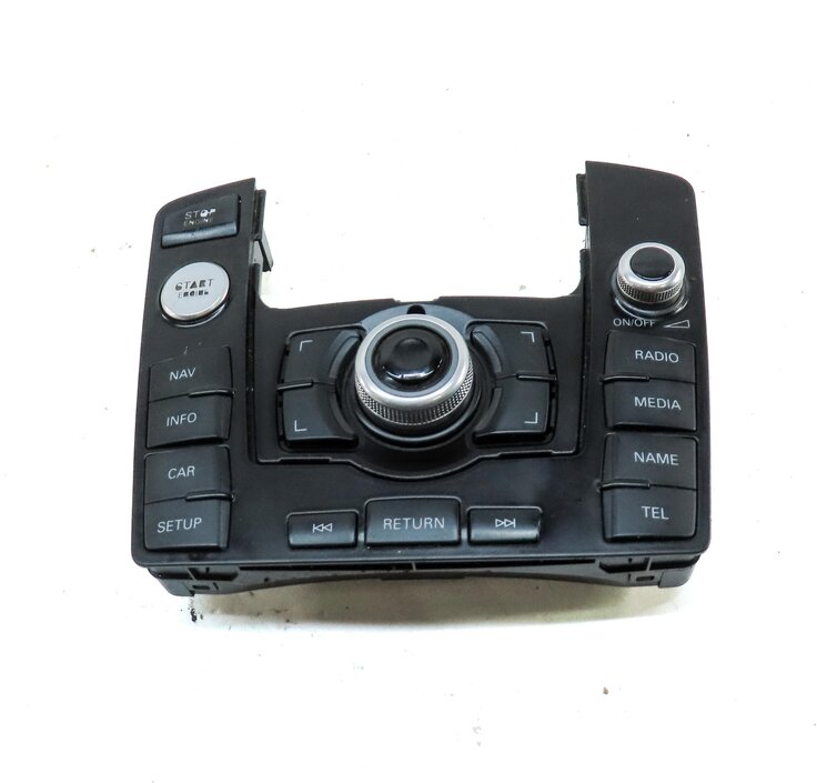 Thumbnail 2: 10-11 AUDI Q7 (4L) FRONT CONSOLE RADIO STEREO MEDIA NAVIGATION MMI CONTROL PANEL