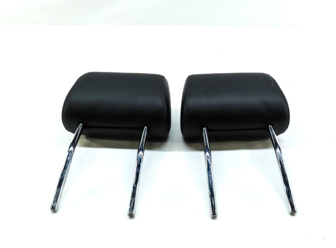 Thumbnail 6: 2008-2015 AUDI Q7 (4L) FRONT LEFT & RIGHT SEAT HEADREST HEAD REST SET-2 (BLACK)
