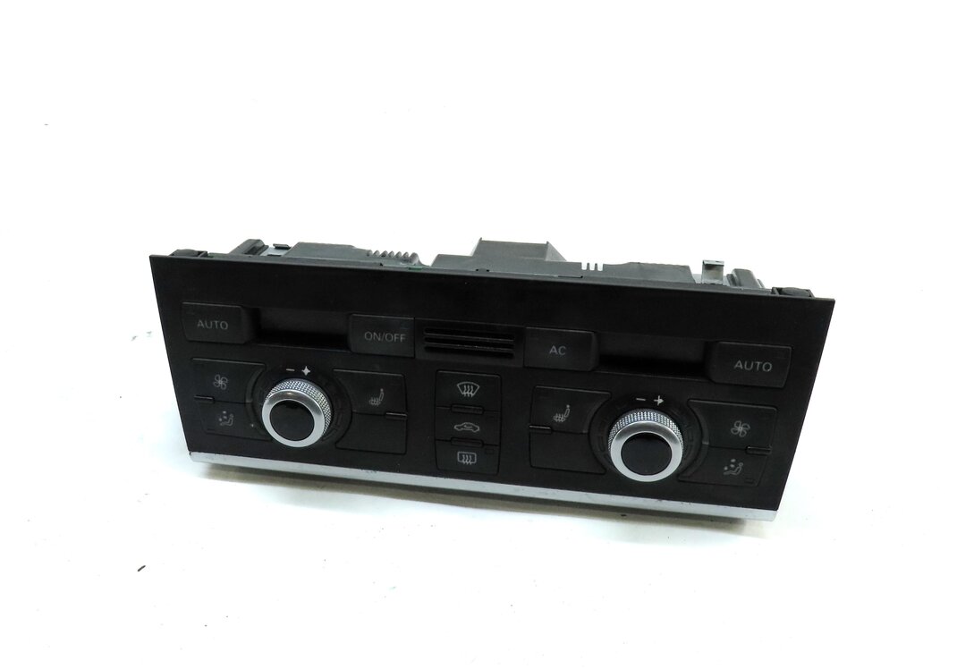 2010-2011 AUDI Q7 (4L) FRONT DASH HEATER A/C TEMPERATURE CLIMATE CONTROL PANEL