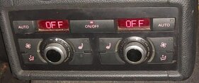 Thumbnail 2: 2010-2012 AUDI Q7 (4L) REAR HEATER A/C TEMPERATURE CONTROL PANEL w/ HEATED SEAT